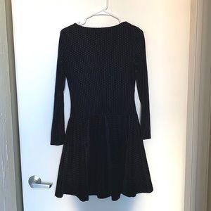 black velvet dress. In excellent condition. Size 6